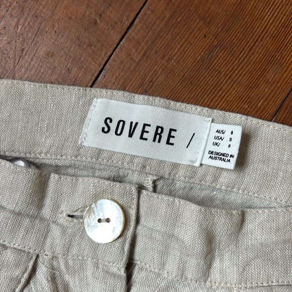 SOVERE Instance Linen Pants - Picture 3 of 4